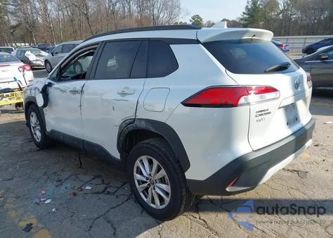 2022 Toyota Corolla Cross Le from USA, damaged, VIN 7MUCAAAGXNV032587